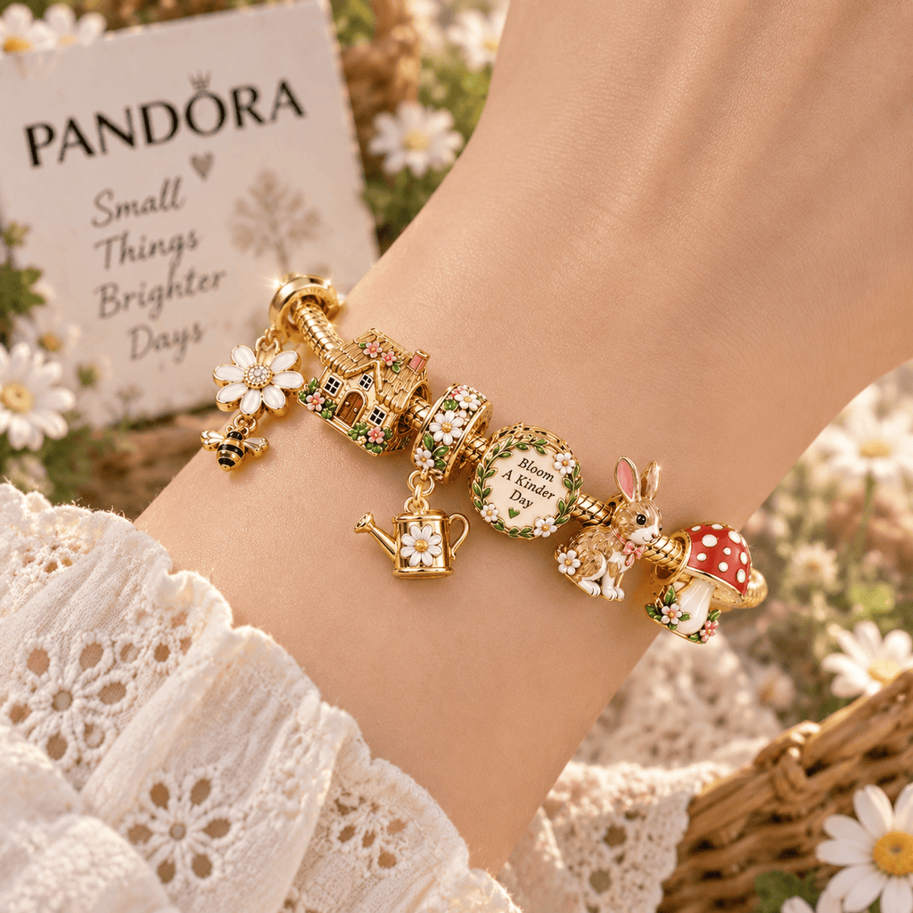 CTGC Gold Charm Bracelet Set PTT