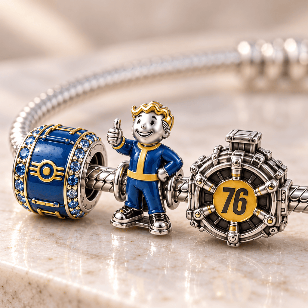 FOG Silver Charm Bracelet Set HQH