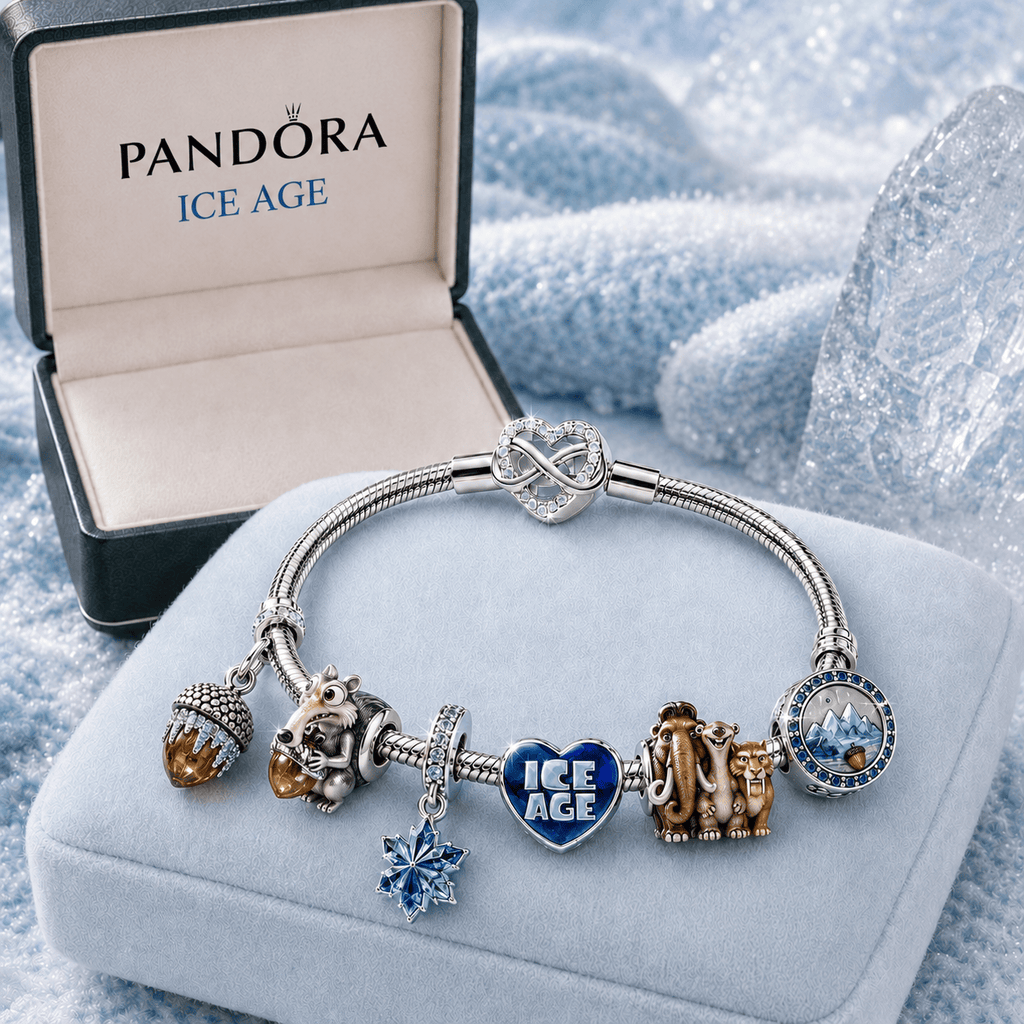 IAGE Rose Gold Charm Bracelet Set TMH