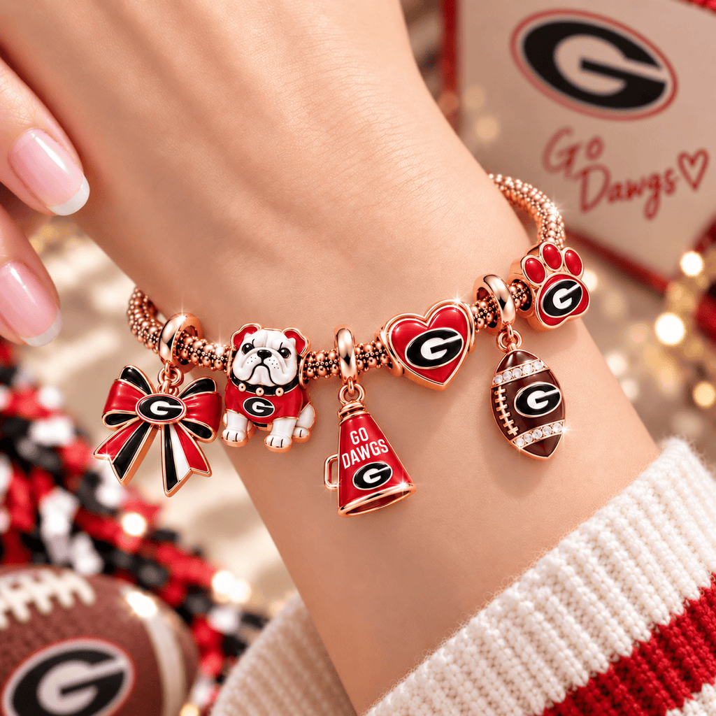 GGBD Rose Gold Charm Bracelet Set TTTT