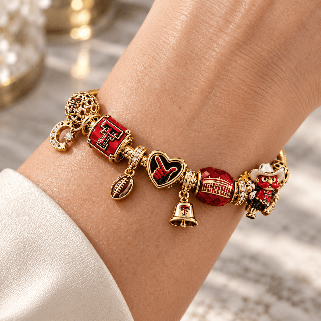 TTRR Gold Charm Bracelet Set PTKL