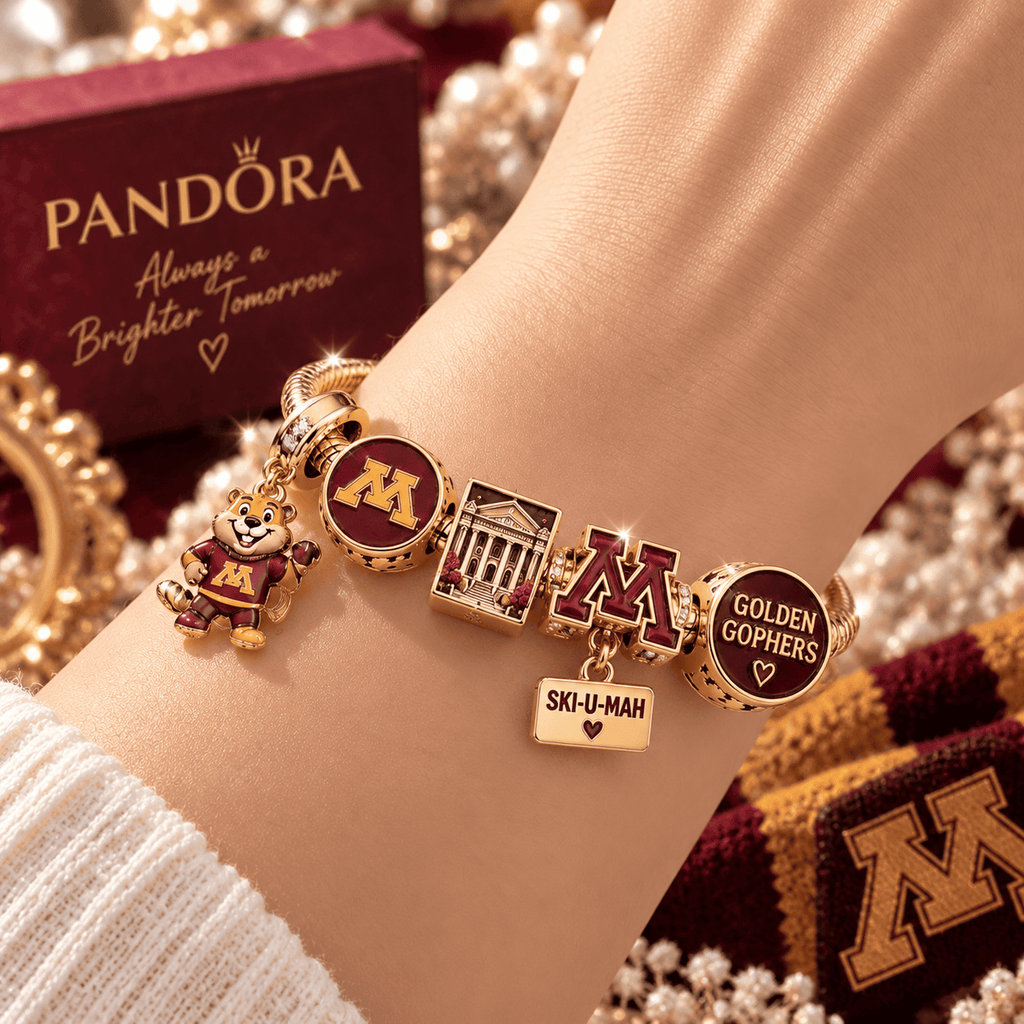 MGG Gold Charm Bracelet Set TTN