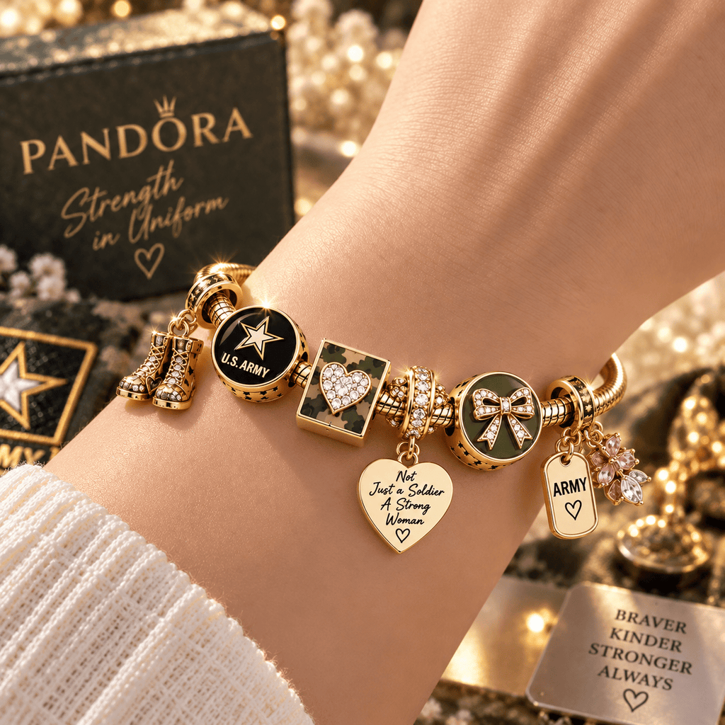 USAR Gold Charm Bracelet Set TTN