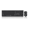 Redragon BS7634 104 Keys Wireless Keyboard And Mouse Combo 2.4Ghz Low-Profile Membrane Keyboard with Low Profile Design